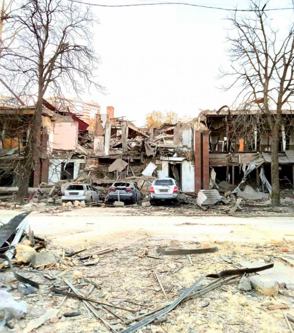 Мысли той, что побывала под взрывной волной